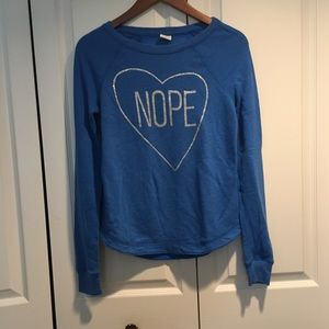 Gilly Hicks women’s blue sweater XS